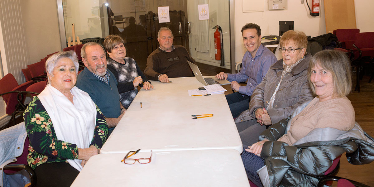 Diagnóstico participativo de Ciudades amigables con las personas mayores celebrado en Arguedas 1