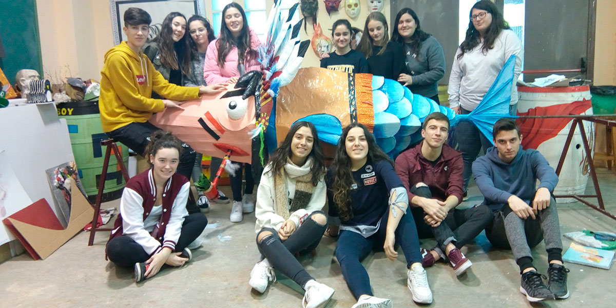 Sardina realizada por los alumnos de Corella 1