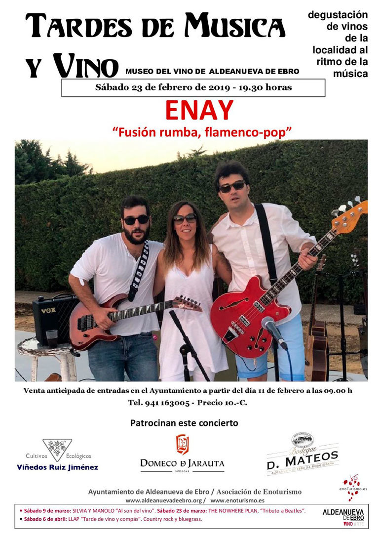 Tardes de Música y Vino Enay