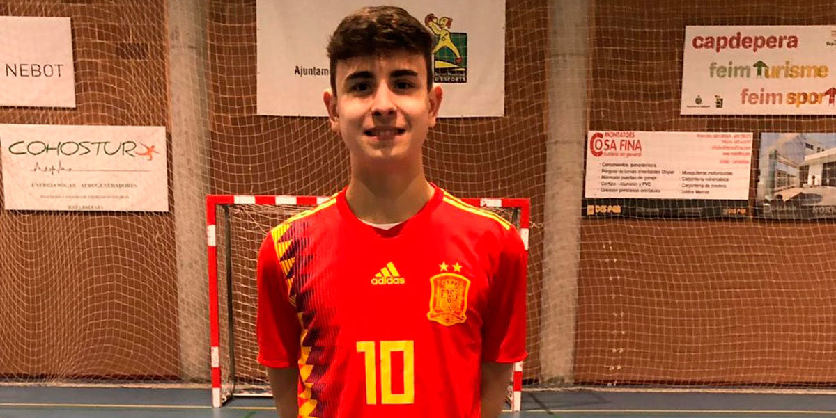 Uge con la selección española de fútbol sala 2