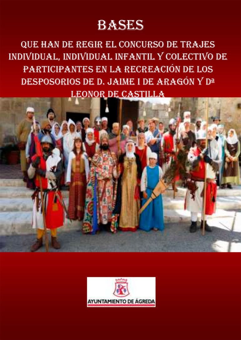 Concurso en Ágreda de trajes medievales Individual, individual infantil y colectivo