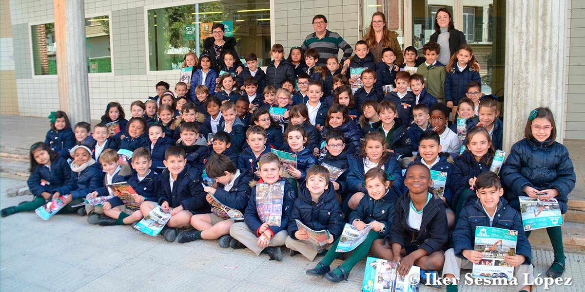 Visita de los alumnos de la Anunciata a nuestras oficinas 1