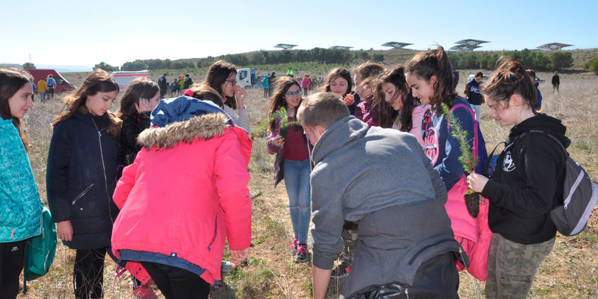 Día del Árbol 2019 en Ejea 2