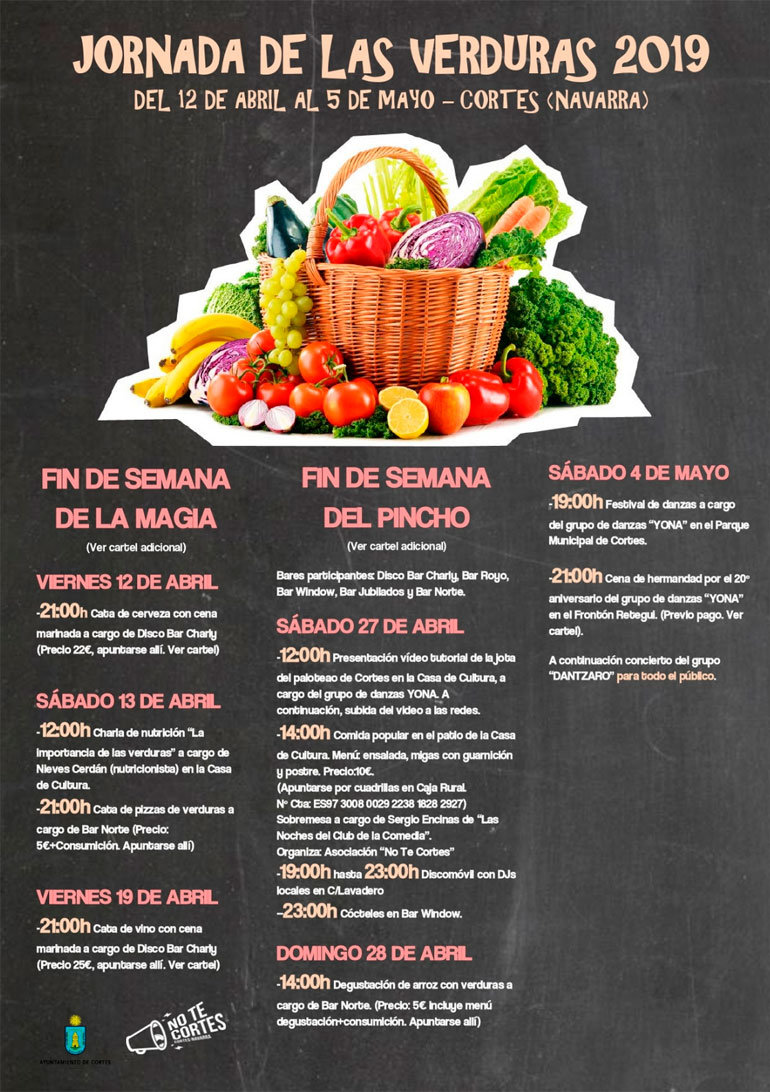 Jornadas de las Verduras 2019 en Cortes