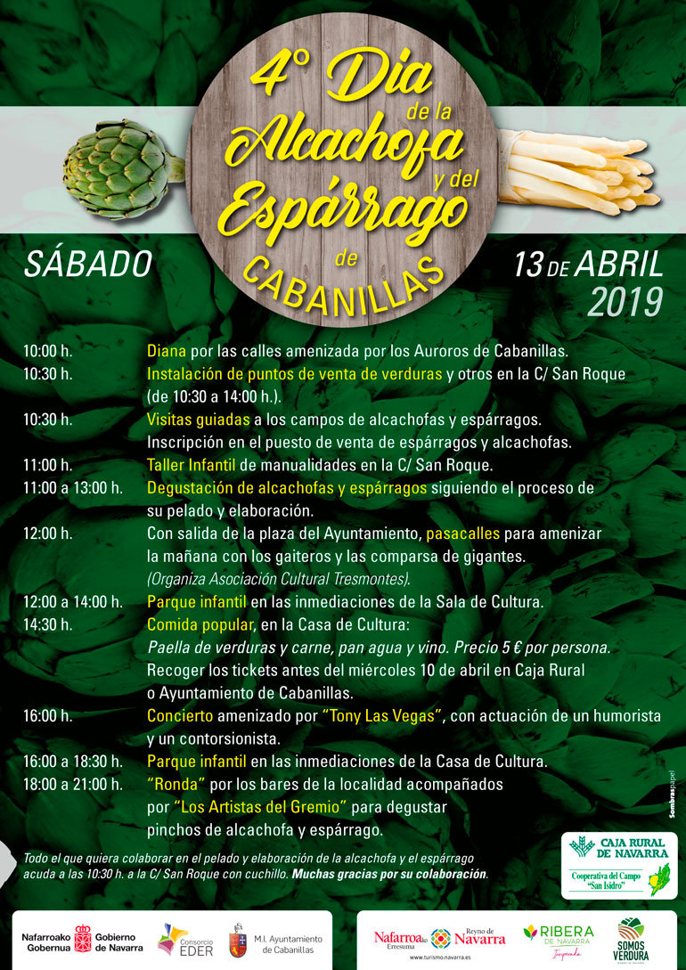 4º Día de la Alcachofa y el Espárrago de Cabanillas