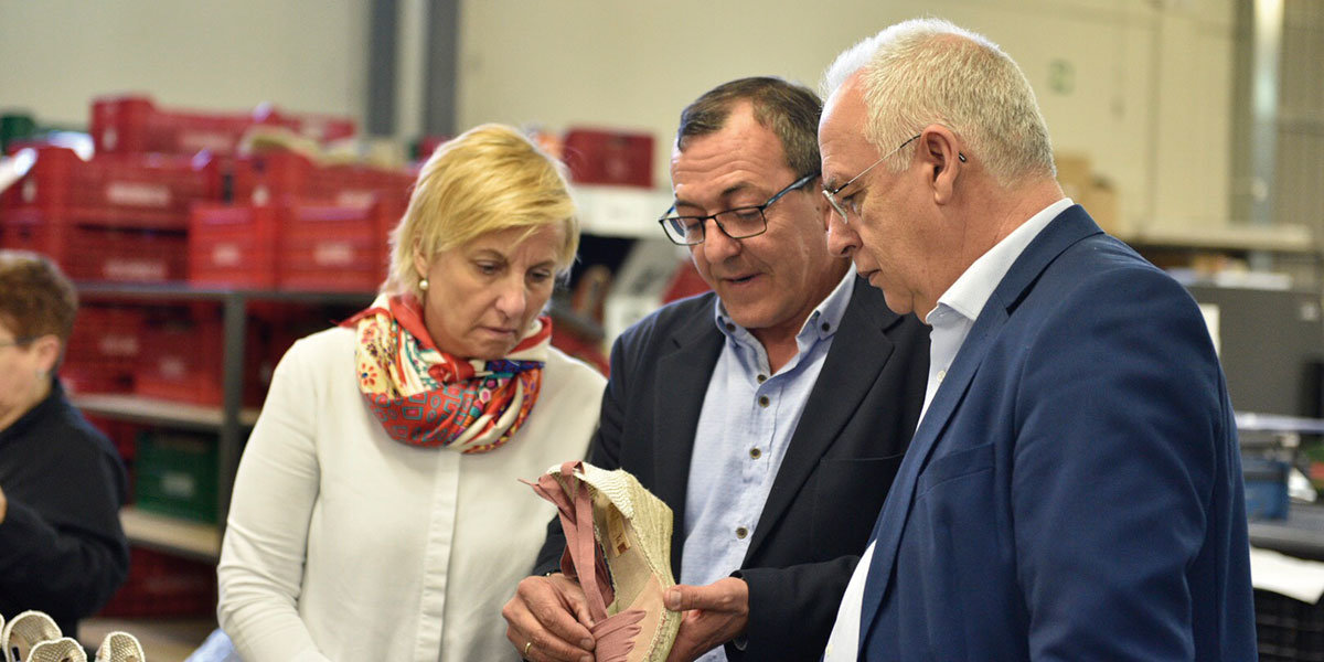 Ceniceros visita la empresa Vidorreta y reconoce su gran progreso e innovación