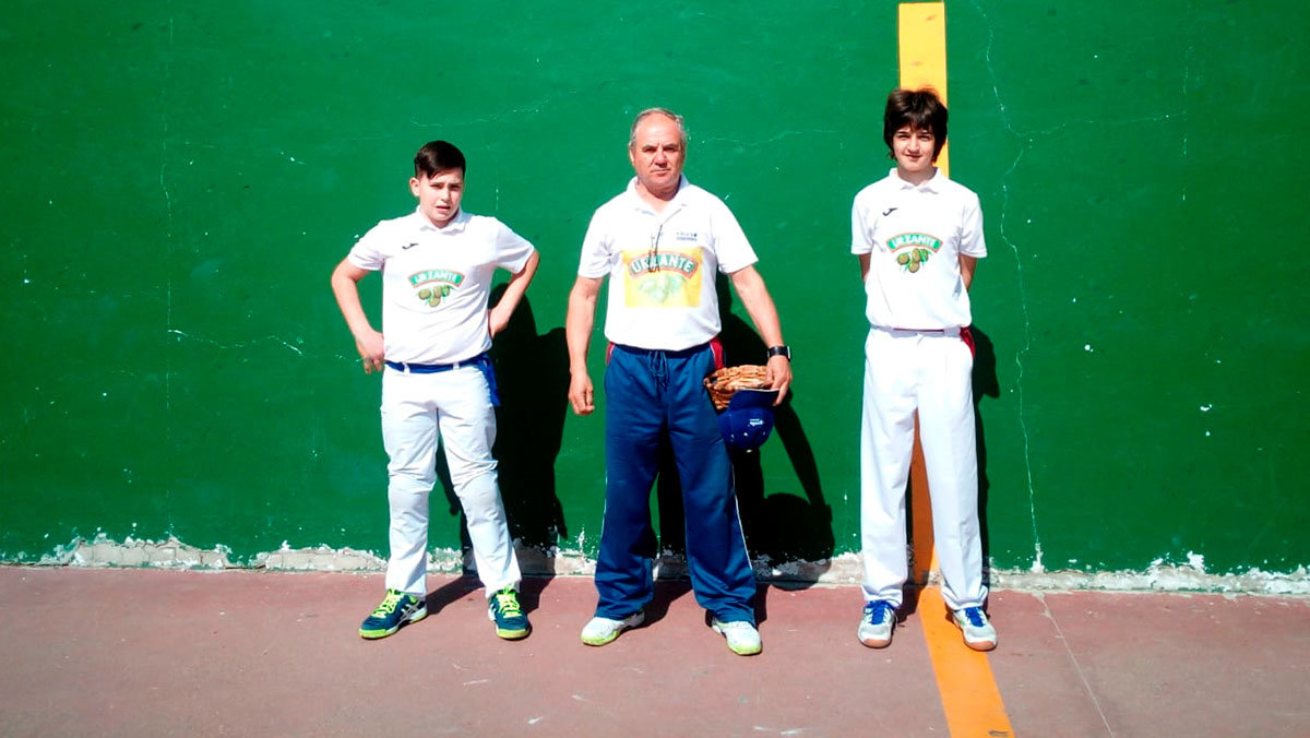 Resultados de los partidos jugados por el Club de Pelota Eraso Álvaro_Ander