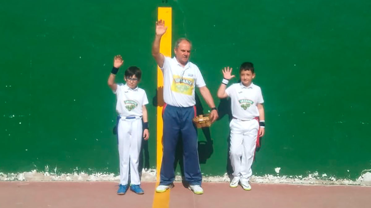 Resultados de los partidos jugados por el Club de Pelota Eraso Kimetz_Luar