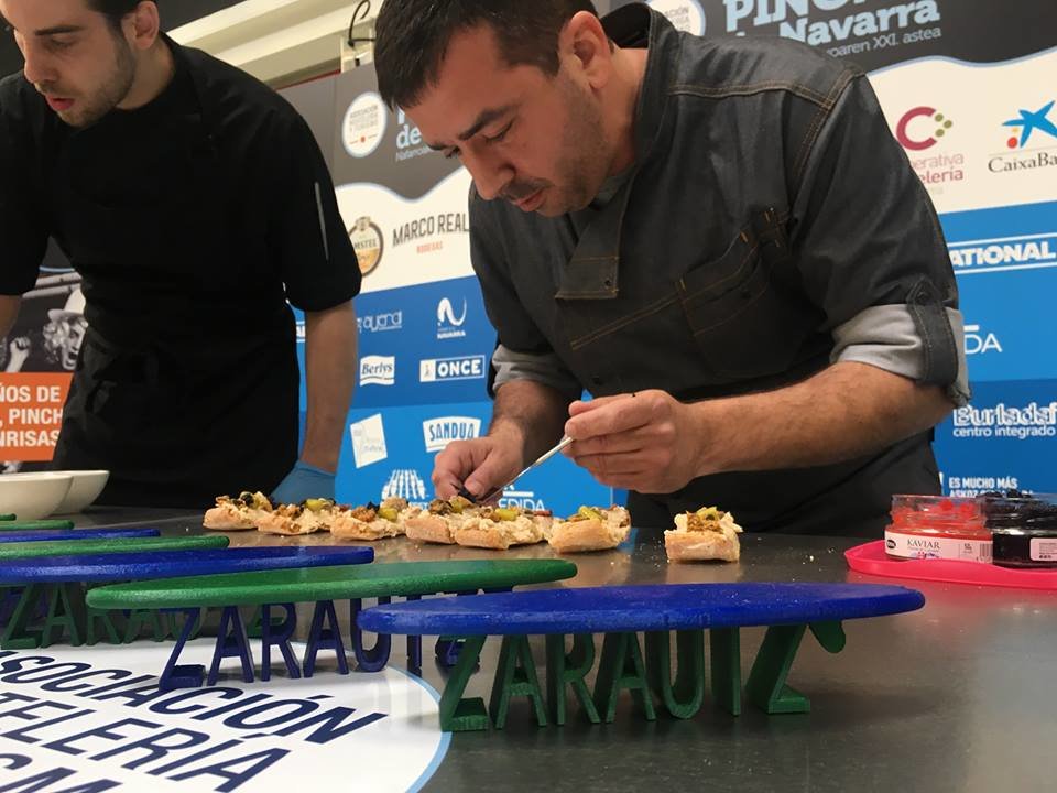 David López del Café ES3 preparando su Zarautz