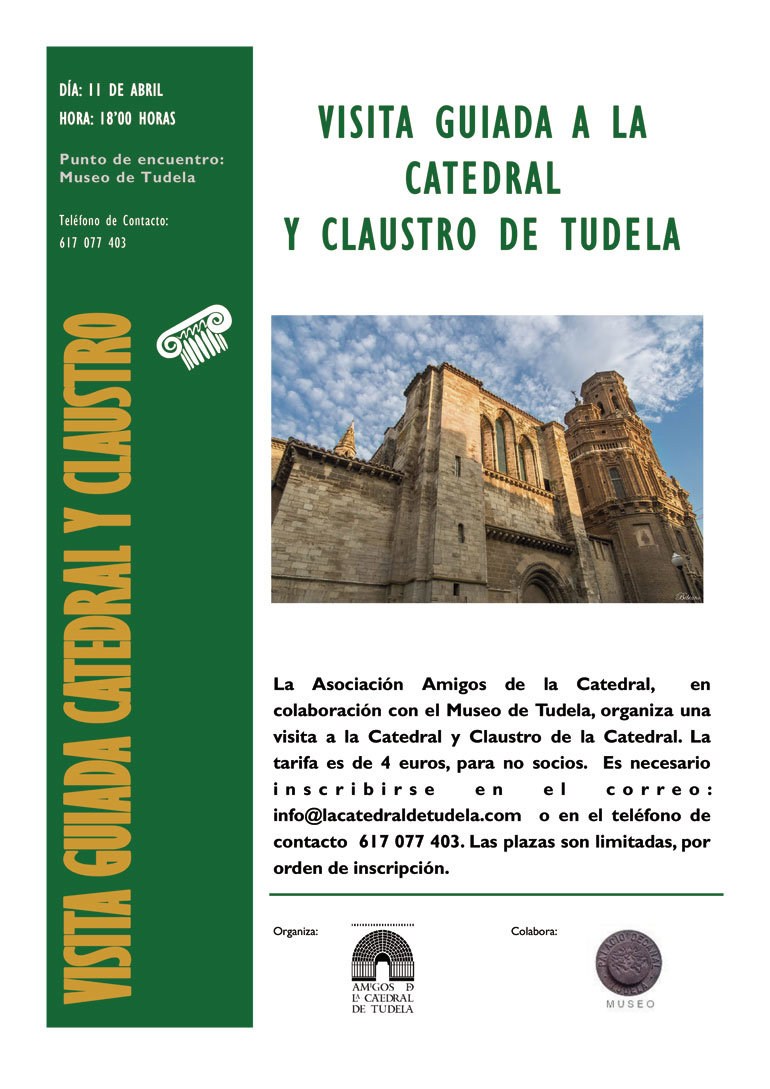 Visita guiada a la Catedral y Claustro de Tudela