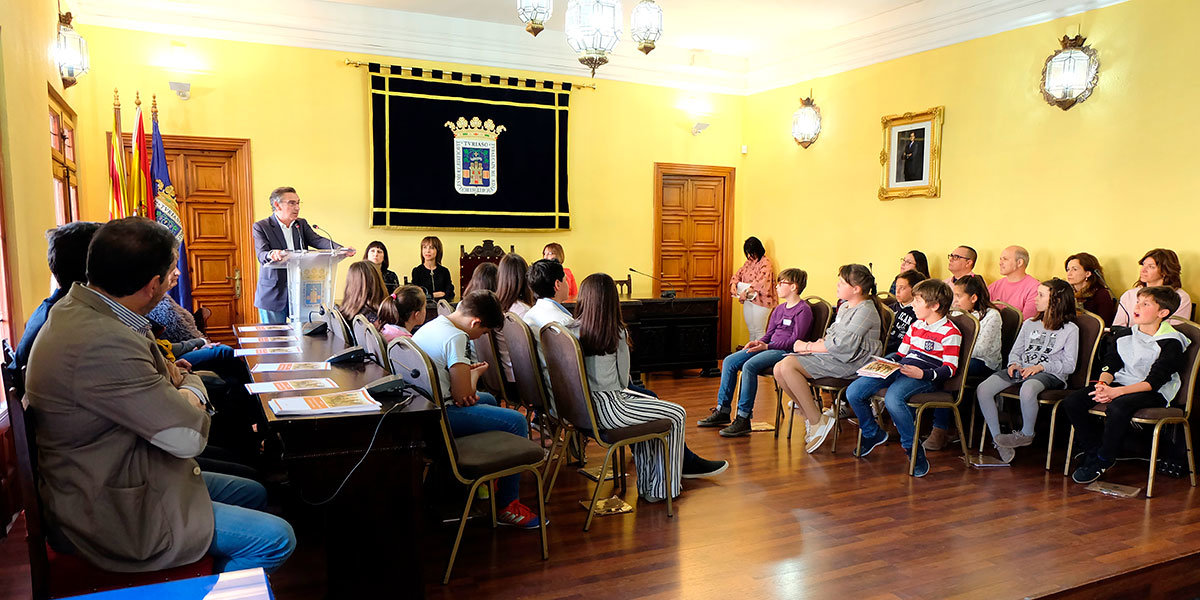 Miembros del Consejo de la Infancia y la Adolescencia de Tarazona