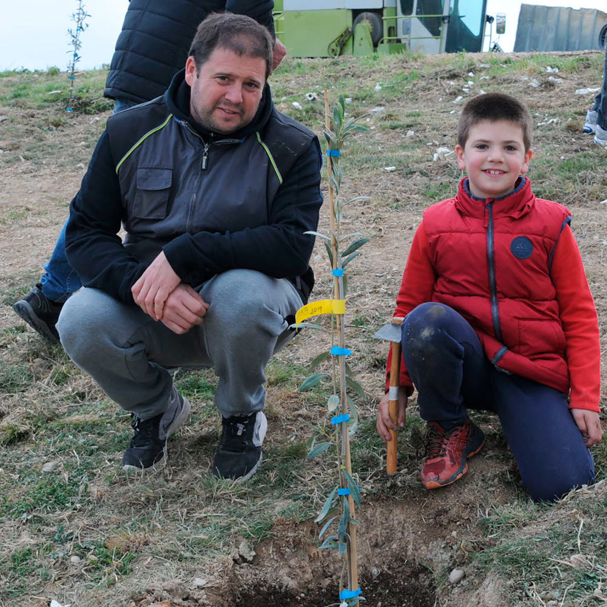 Día del árbol en Caparroso 1
