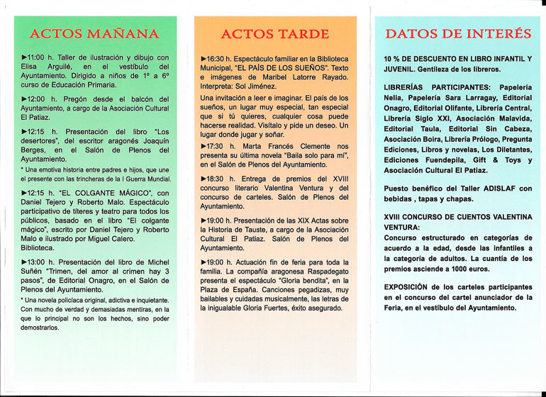 XXI Feria del Libro de Tauste B