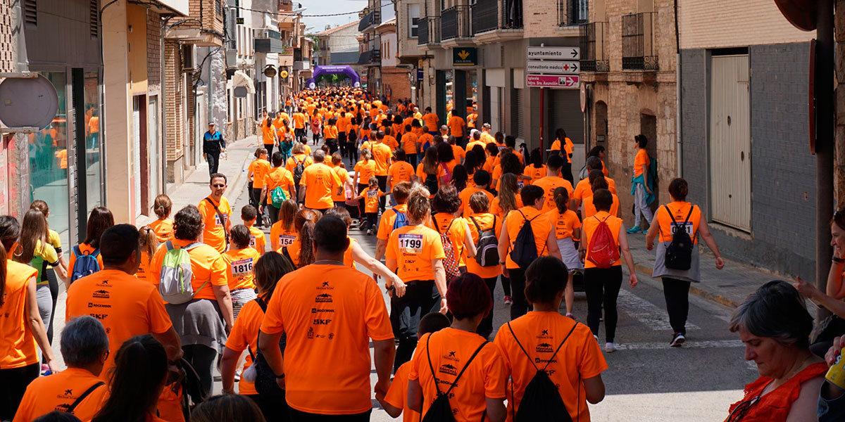 Más de 2.500 personas participaron en 2018 en la II edición de “Murchante se mueve contra el cáncer”