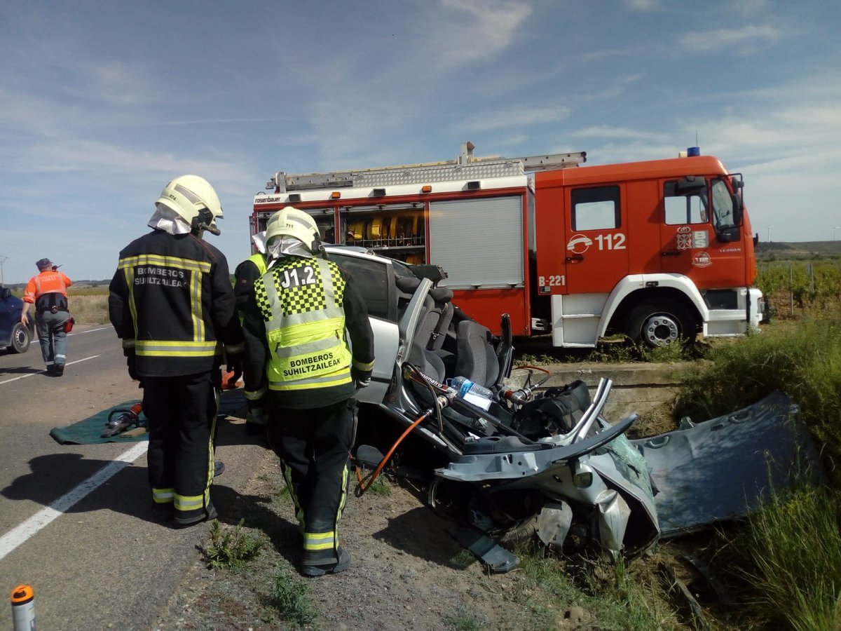 Accidente en Corella (6-5-2019) 1