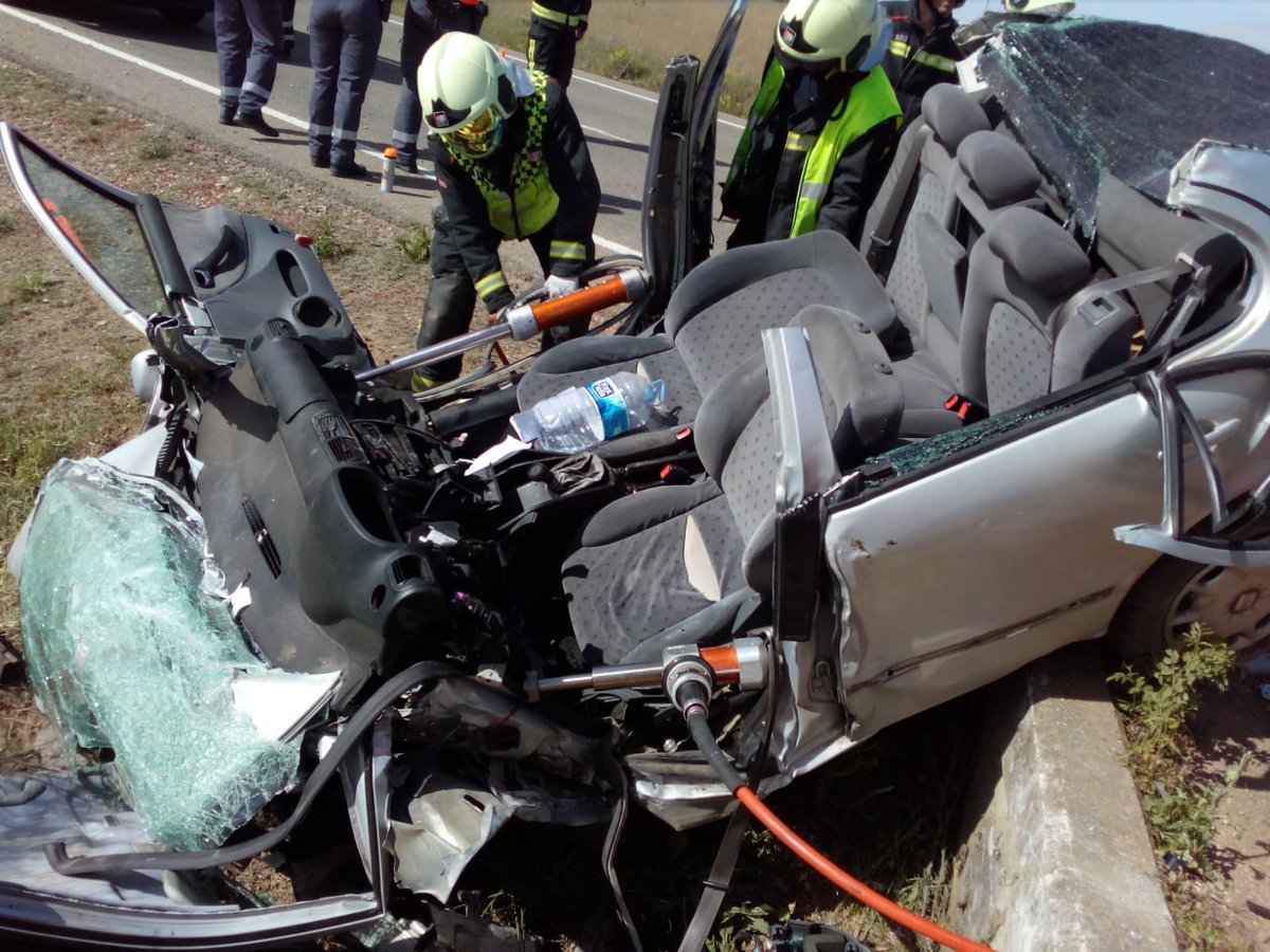 Accidente en Corella (6-5-2019) 2
