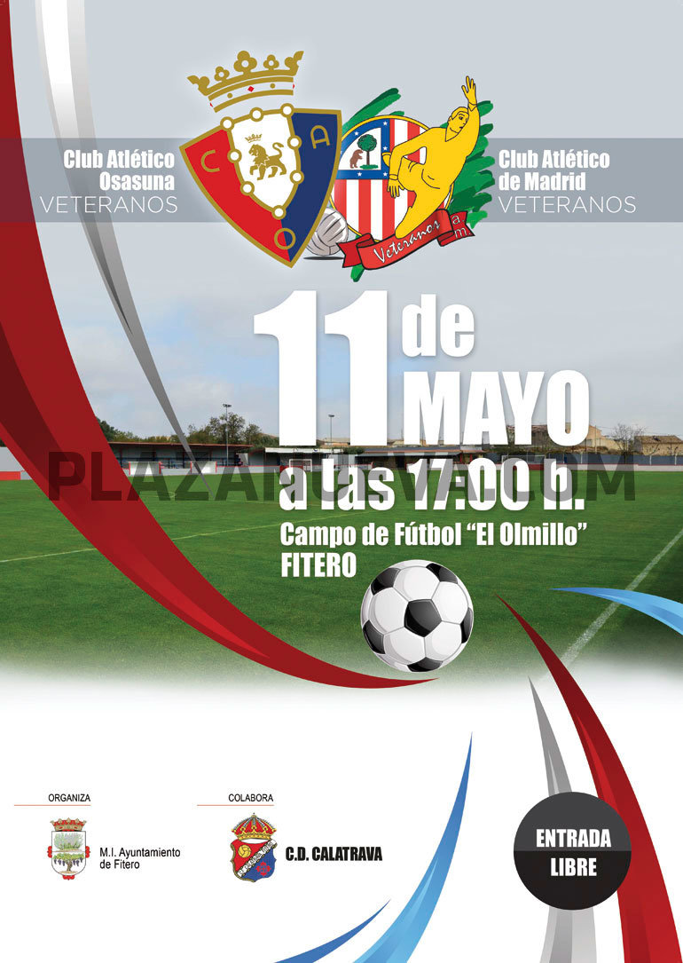 Osasuna Veteranos y Atlético de Madrid Veteranos en Fitero