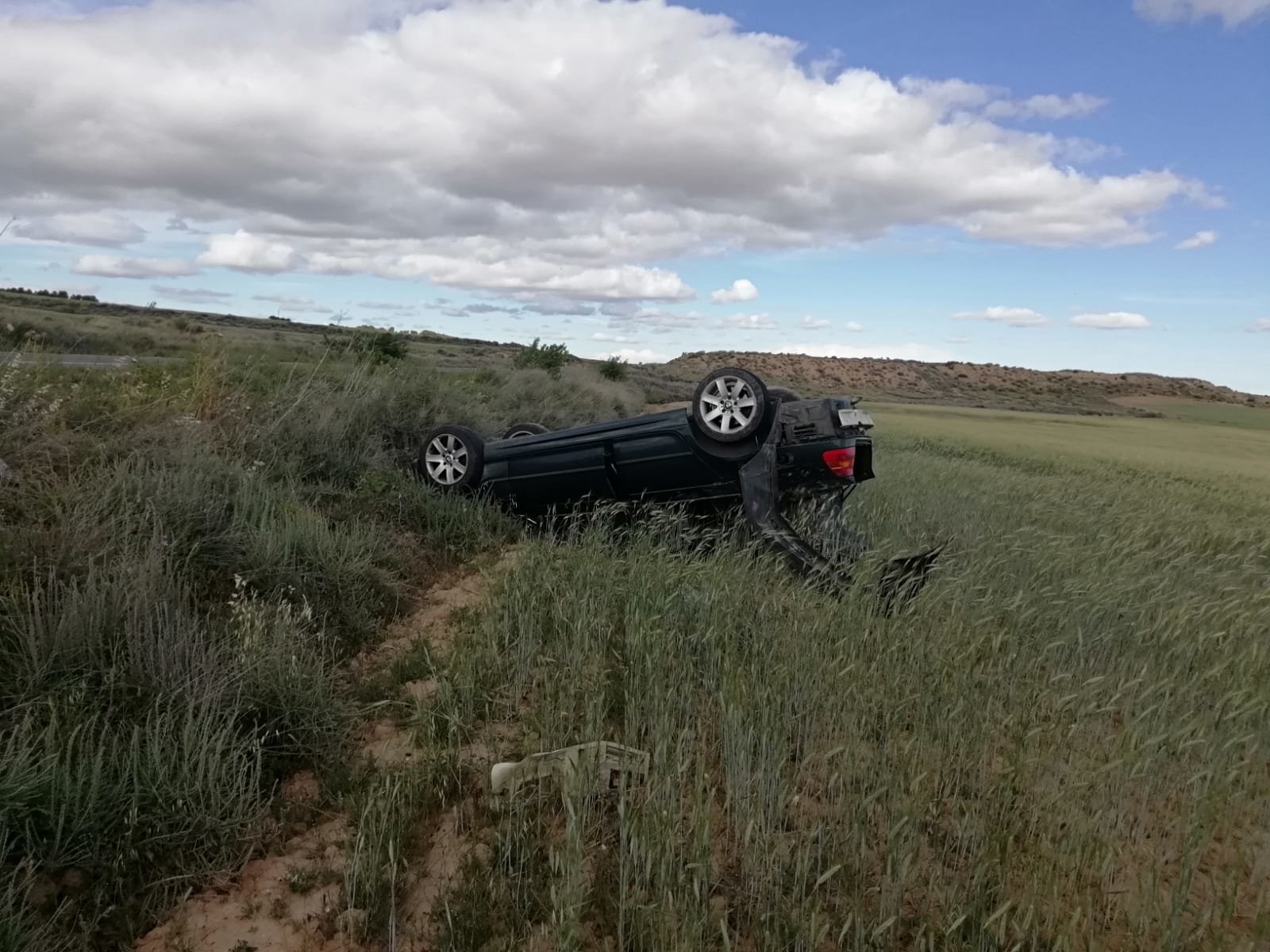 Accidente en la carretera de Cintruénigo - 1