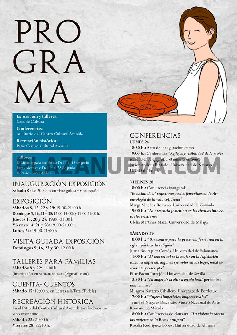 XIV Semana Romana de Cascante programa