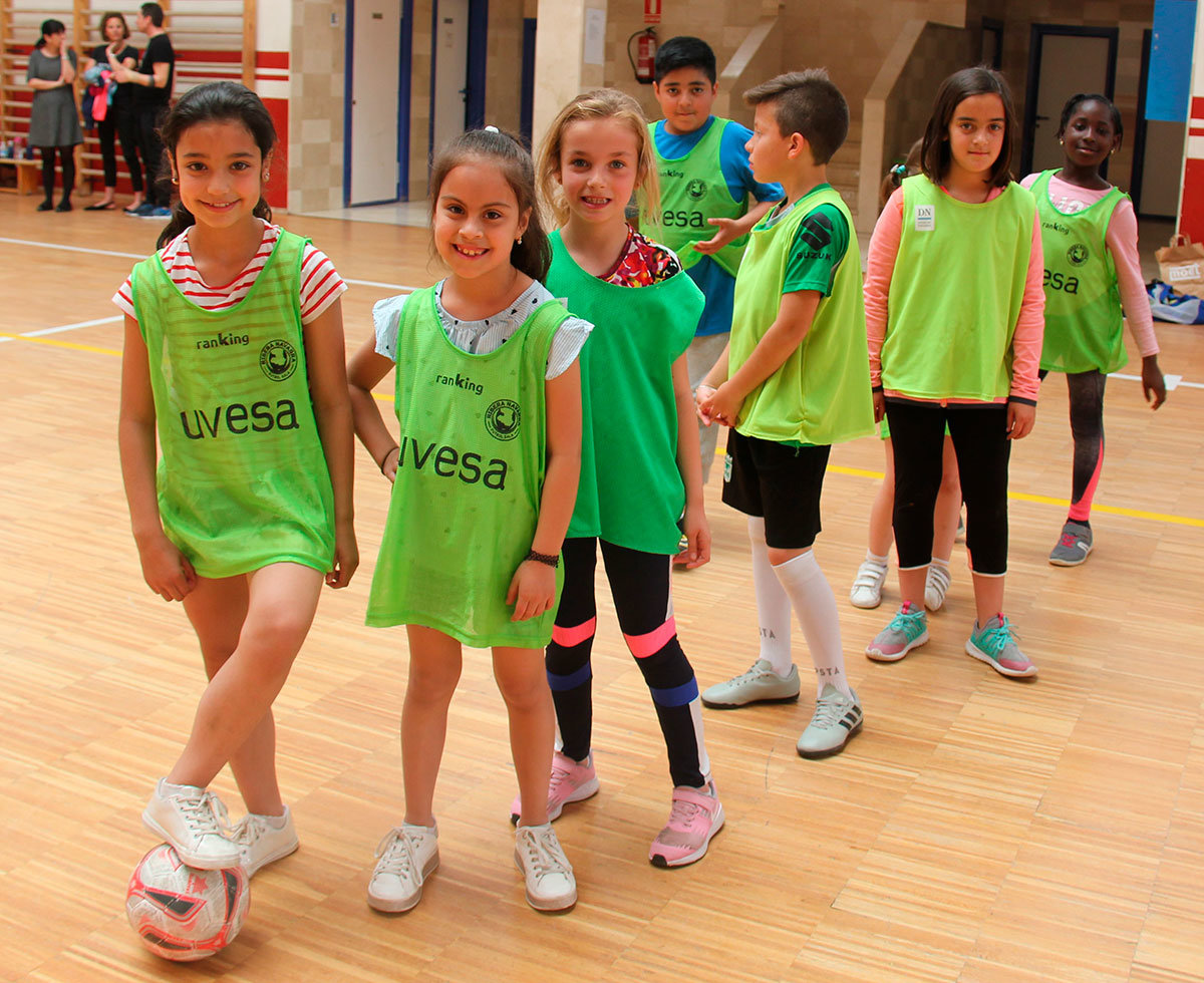 El Ribera de Navarra visita el colegio colegio Otero de Navascués de Cintruénigo 6
