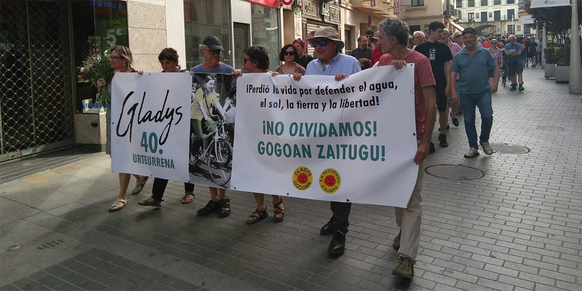 Marcha en recuerdo de Gladys 2