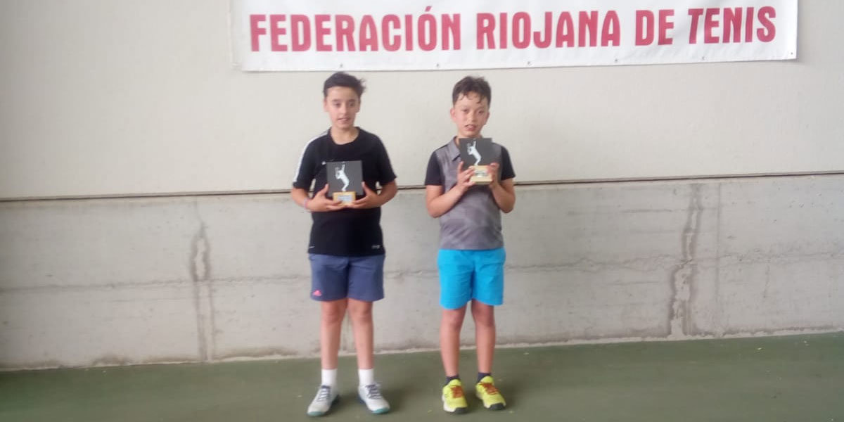 Adrián García (a la derecha) con Lucas Sobrado.