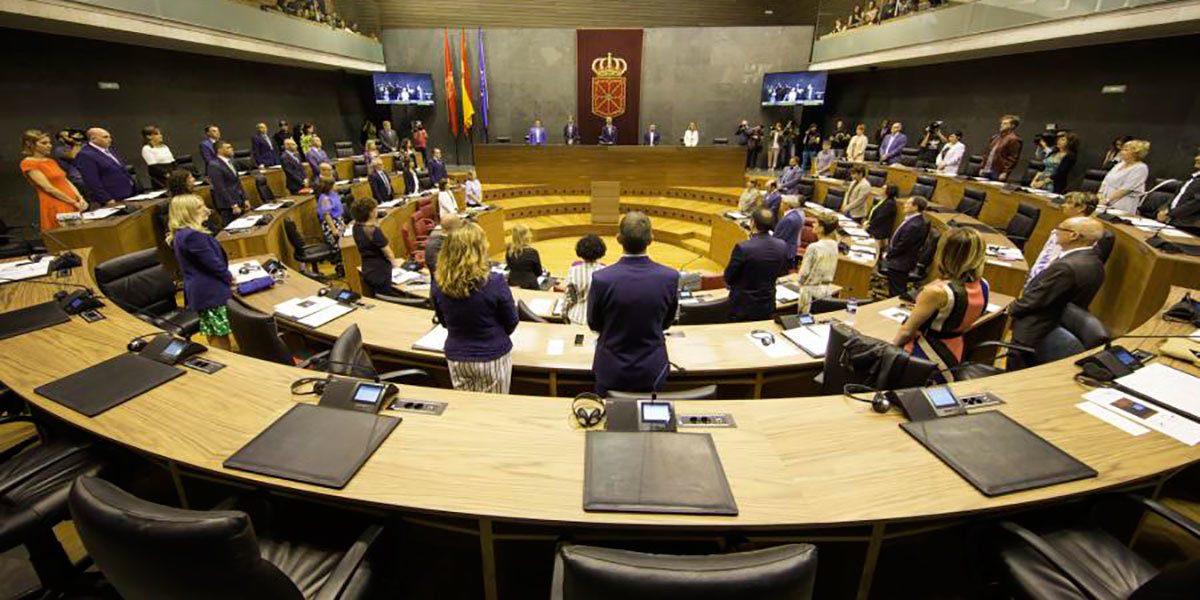 Constituido el nuevo Parlamento de Navarra 9