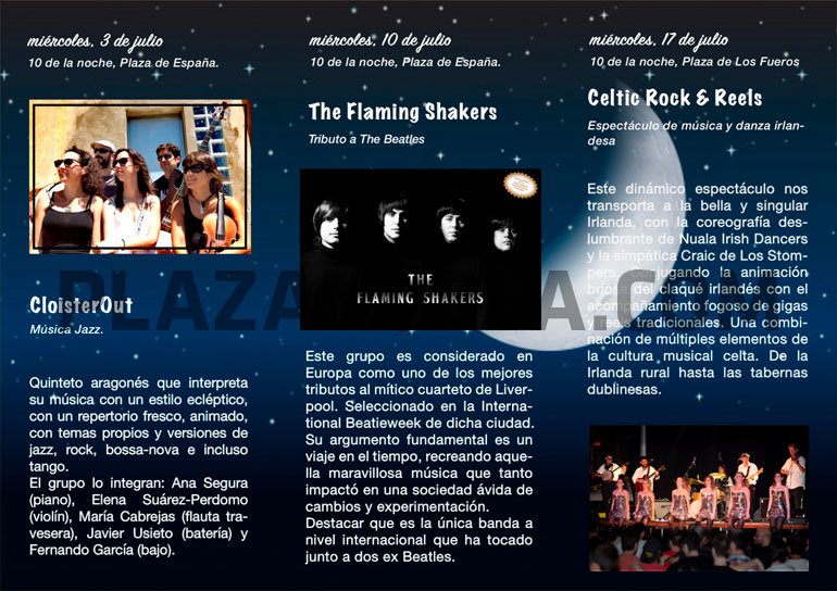 Música en la Noche 2019 en Corella (interior)