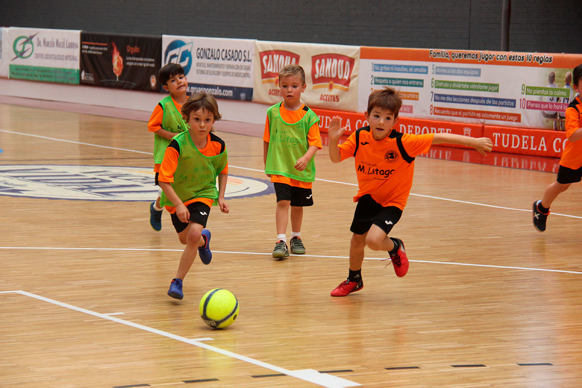 IX Campus Fundación Ribera Navarra Niños jugando