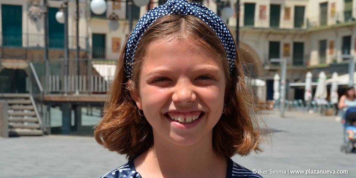 Carmen Pérez-Nievas Escalante, 9 años