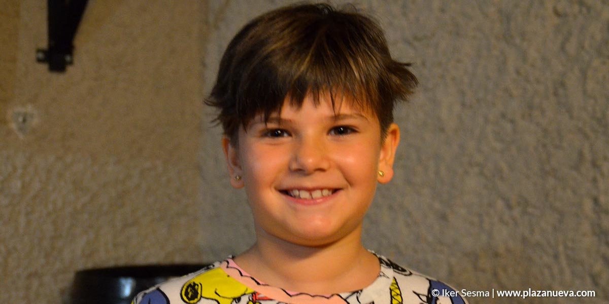 Iratxe Arresti Royo, 8 años