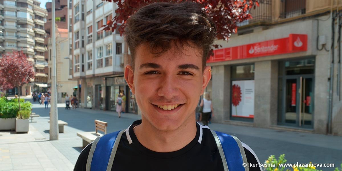 Hugo Plaza Sáez, 18 años