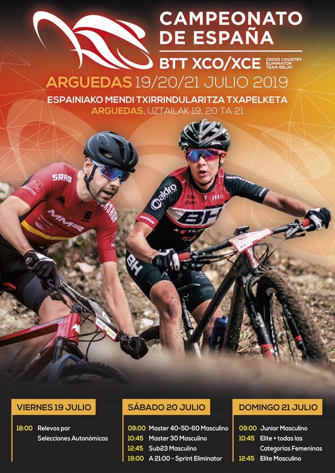 Campeonato de España BTT XC::XCE en Arguedas