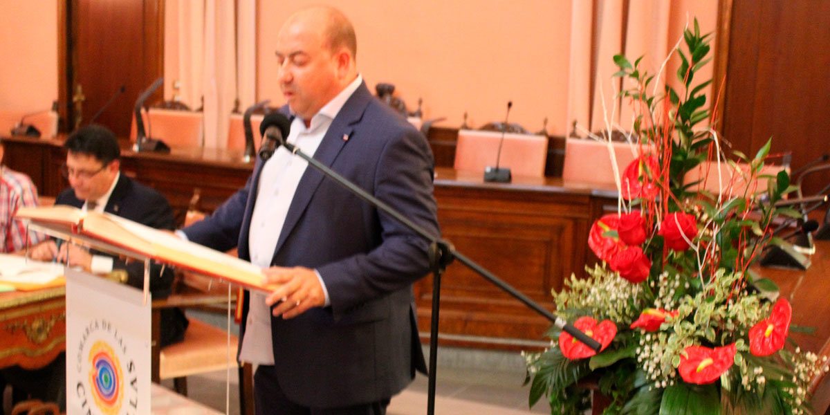 Santos Navarro, Presidente Comarcal Cinco Villas
