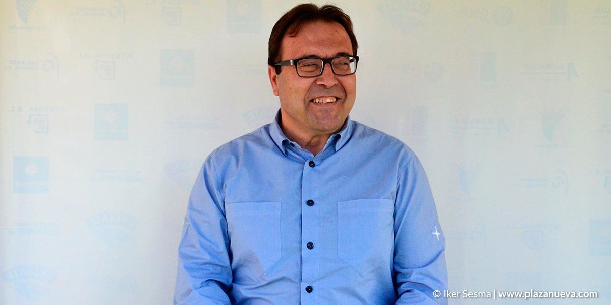 Jesús Miranda, presidente del CD Tudelano