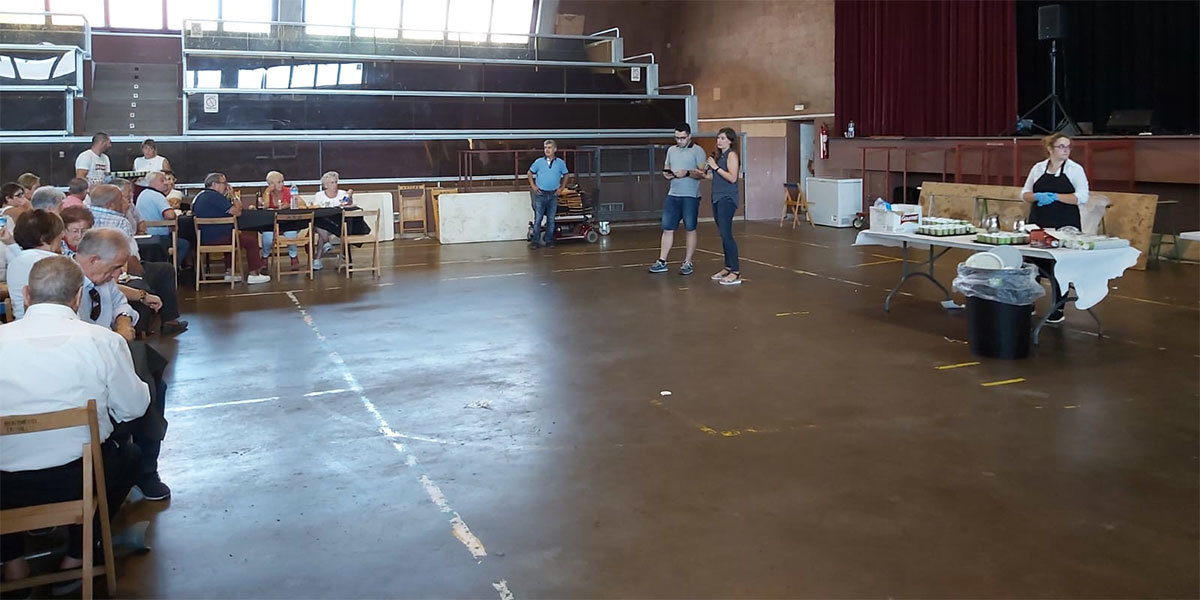 presentacion proyecto ciudades amigables en Ribaforada