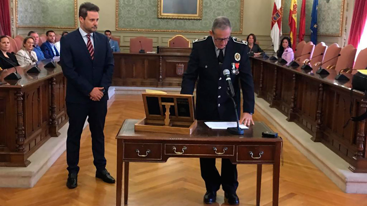Nombramiento de Juan Cruz Ruiz Gómara como nuevo Jefe de la Polícia Municipal de Tudela 2