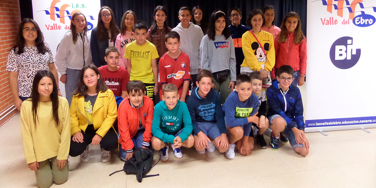 Inicio de curso en el instituto Valle del Ebro 1