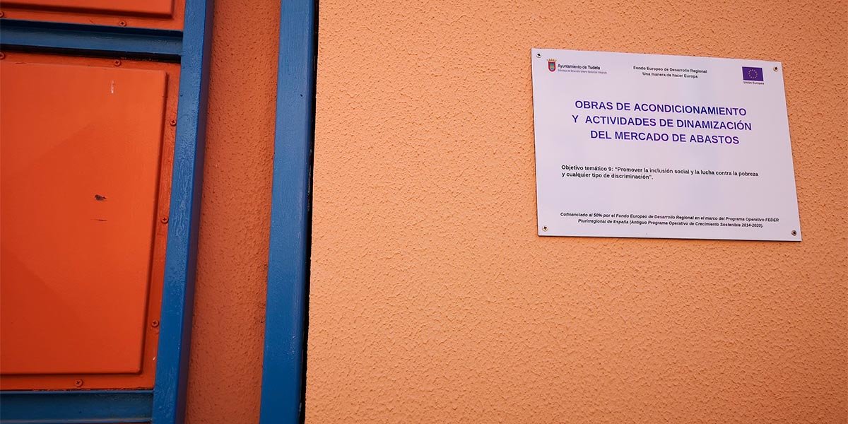 Mercado de Abastos, Cartel EDUSI