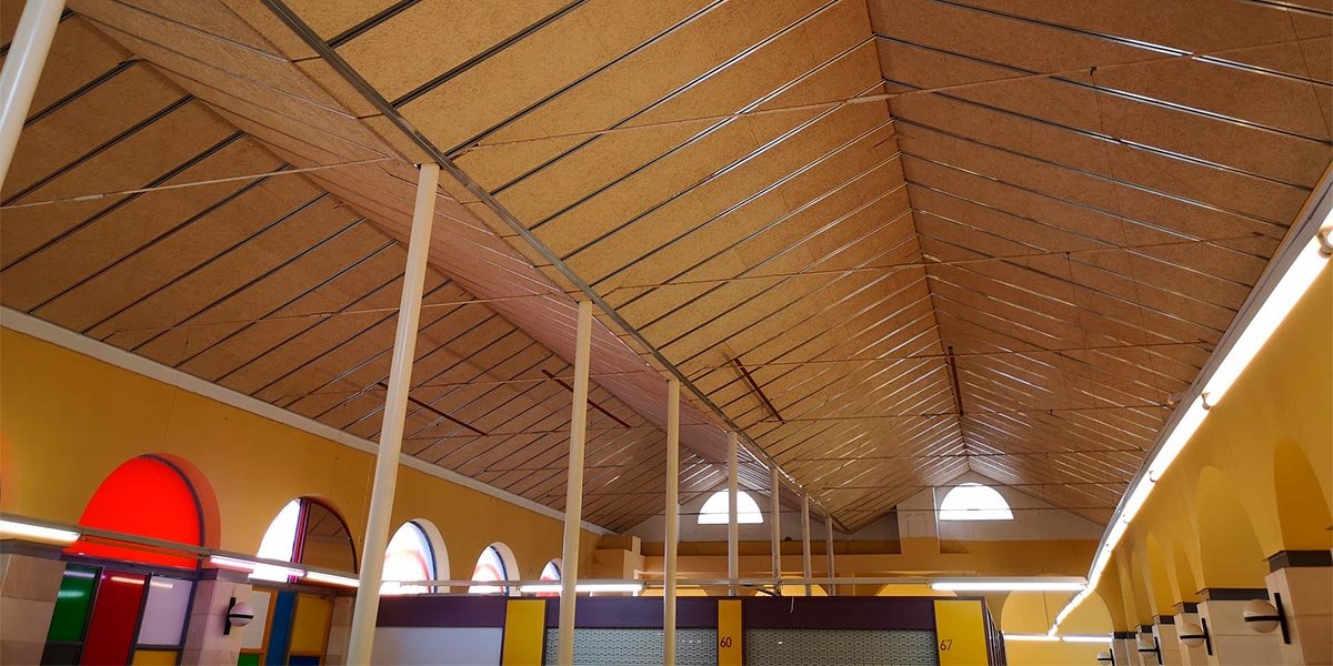 Mercado de Abastos, Techo