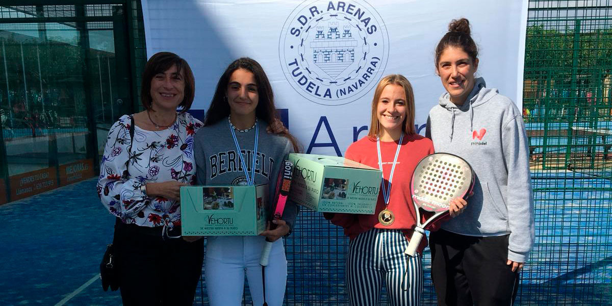 PADEL SDR Arenas Circuito Ribera Navarra campeonas femeninas