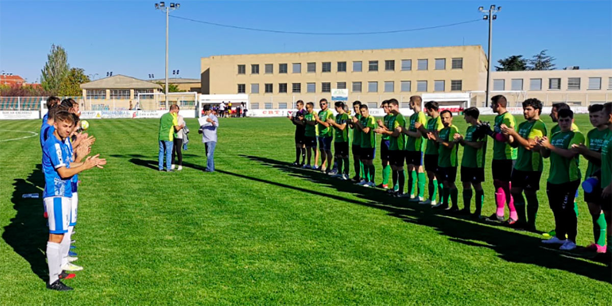 Homenaje a Javier Melero en el Luis Asarta