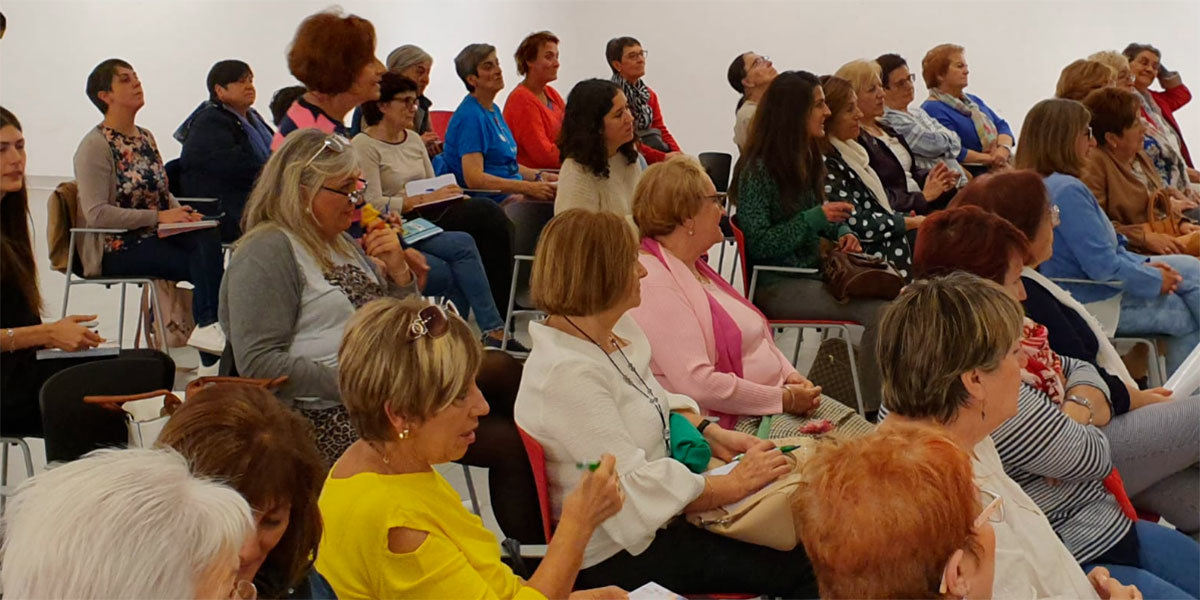 Asistentes a la II jornadas de mujer rural en Corella