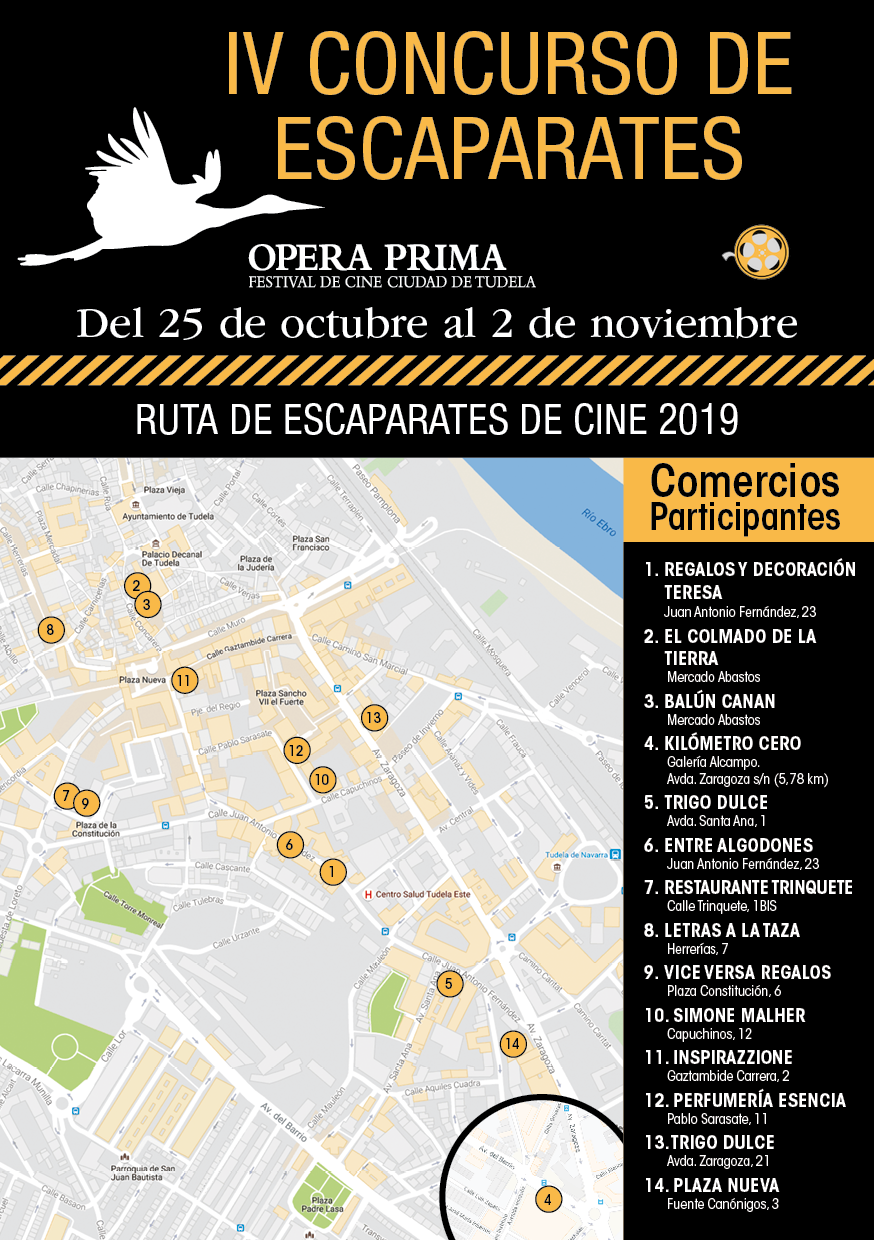Ruta de Escaparates 2019 del Opera Prima