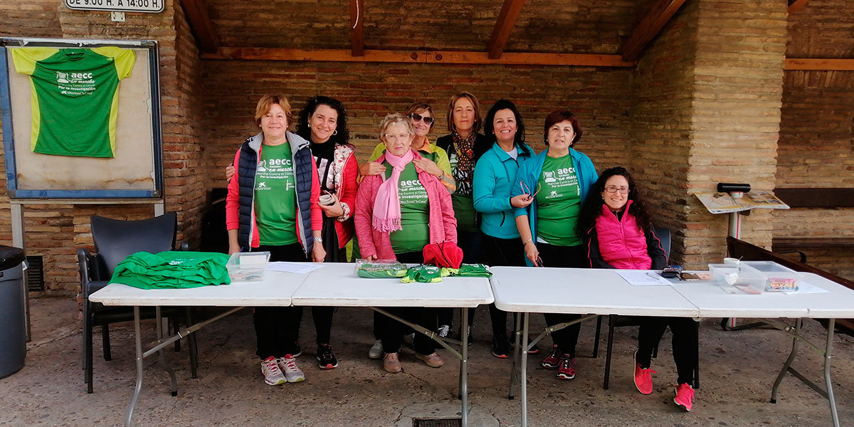 Marcha solidaria en Villafranca