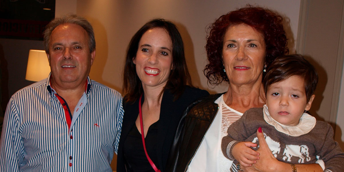 Familiares, amigos y vecinos asistieron al evento