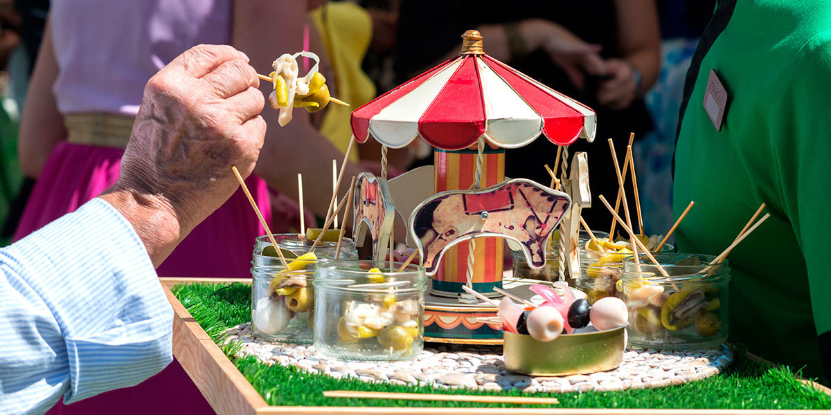 ZonaChic se identifica por sus prestigiosos aperitivos gourmet