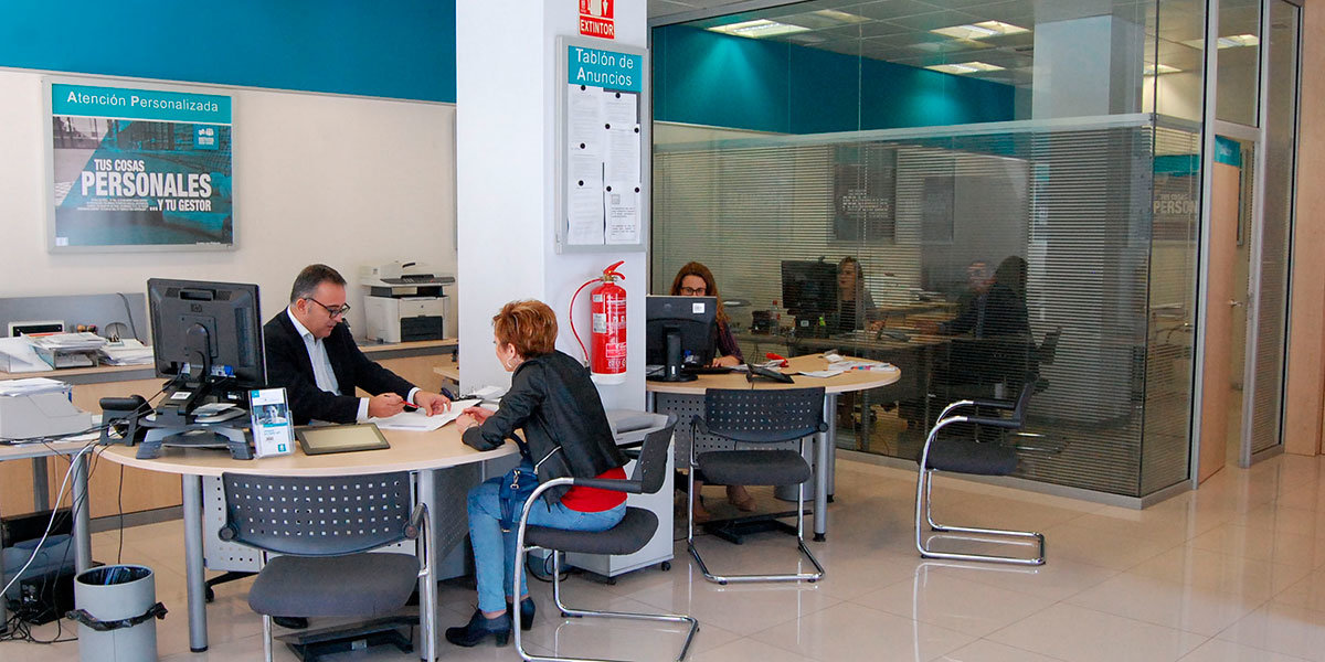 Oficina atención al cliente Cajamar