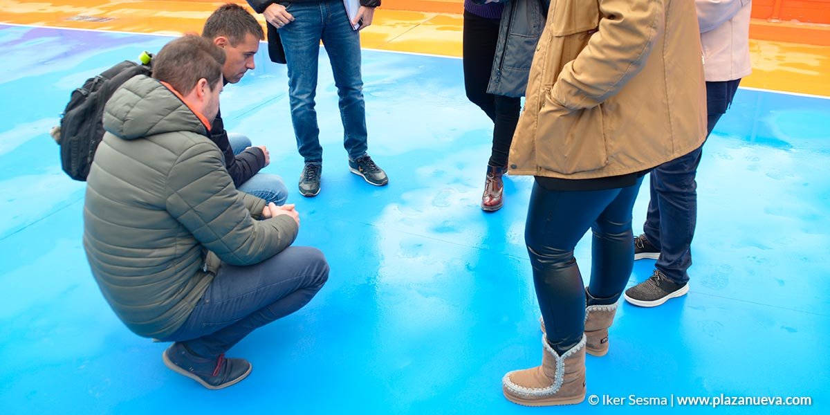 Recepción de obras del Patinódromo Municipal de Tudela 3