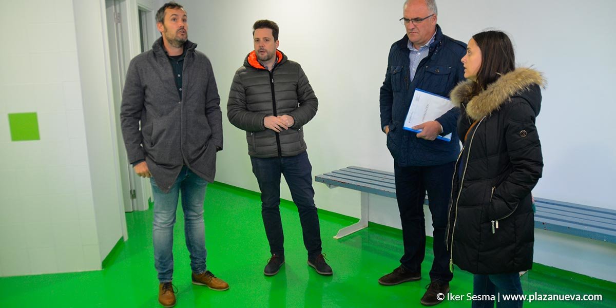 Recepción de obras del Patinódromo Municipal de Tudela 1